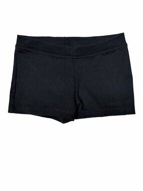 Capezio Girls Black Athletic Performance Shorts, Dance, Gymnastics, Cheer